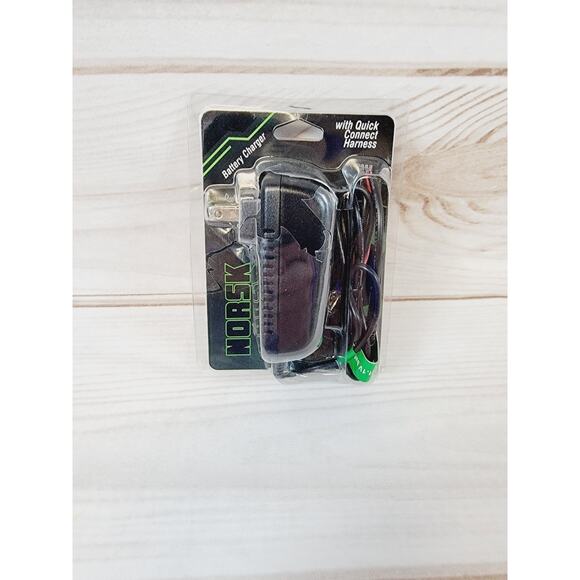 Norsk Lithium 2A 12.6V Lithium Ion Battery Charger w/Quick Connect Harness NEW - Picture 1 of 7